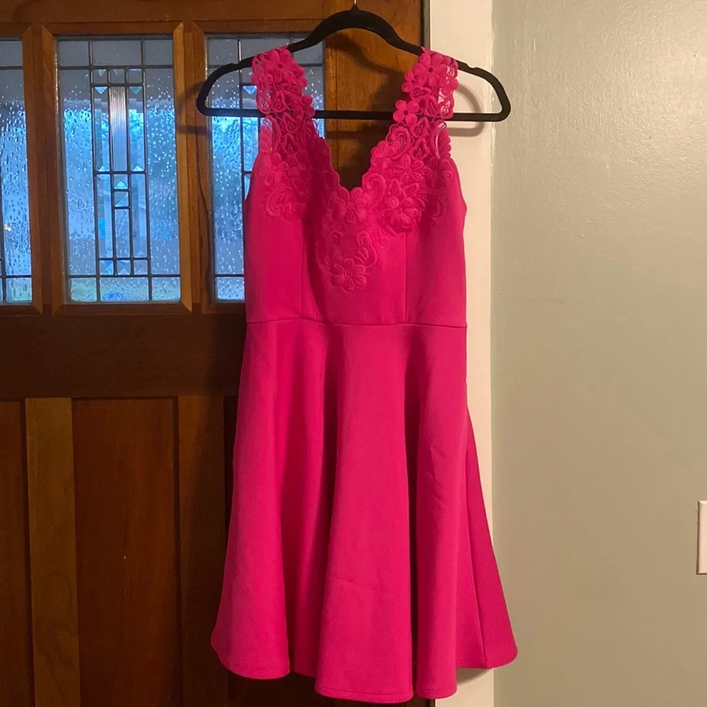 Ted Baker London “Talia” dress - Fuschia / Hot Pink. Never worn. - Picture 1 of 5